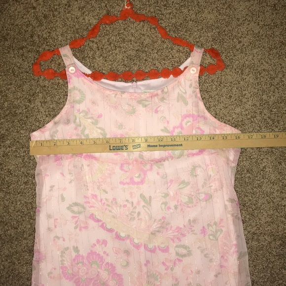 Pink paisley print dress by Cherokee - Picture 8 of 8